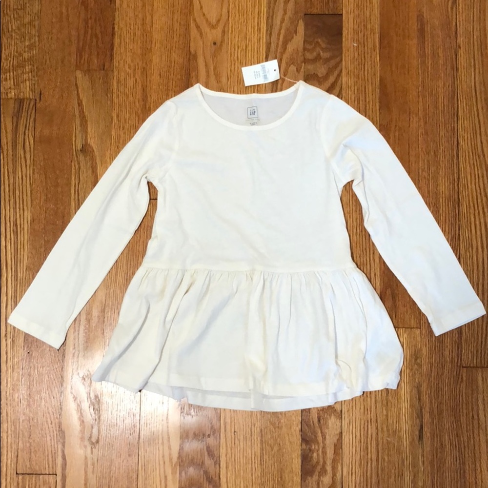 Gap ivory tunic shirt